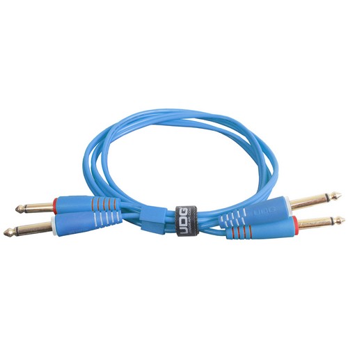 Udg Gear U97004LB - Ultimate Audio Cable Set Jack - Jack Straight Light Blue