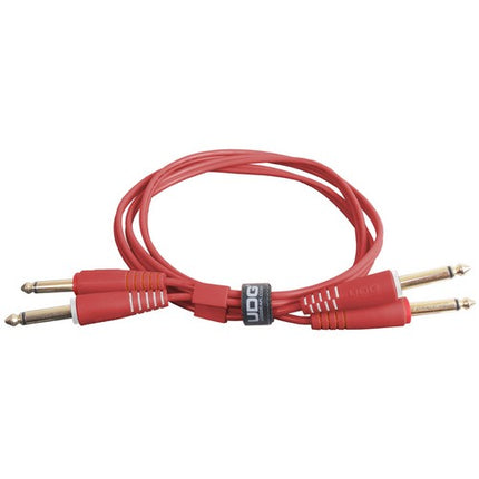 Udg Gear U97004RD - Ultimate Audio Cable Set Jack - Jack Straight Red