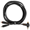 Udg U97005BL - ULTIMATE AUDIO CABLE SET RCA STRAIGHT - RCA ANGLED BLACK