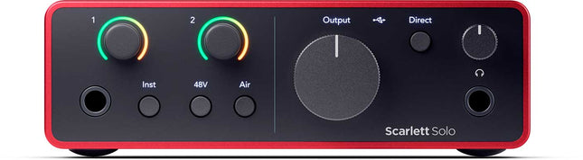 Focusrite SCARLETT SOLO 4TH GEN-Focusrite-Music Stage