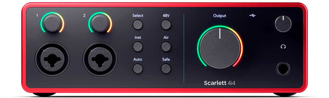 Focusrite SCARLETT 4I4 4TH GEN-Focusrite-Music Stage