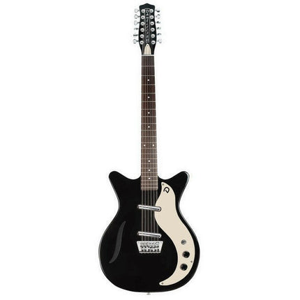 Danelectro VINTAGE 12STR GLOSS BLACK-Danelectro-Music Stage