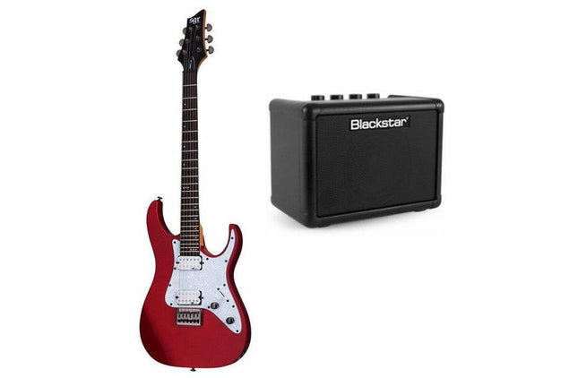 Schecter BUNDLE SGR BANSHEE-6 RED + FLY 3