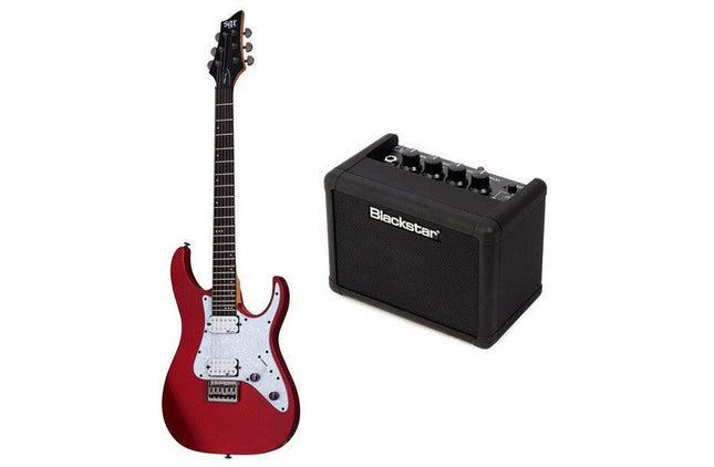 Schecter BUNDLE SGR BANSHEE-6 RED + FLY 3 BT