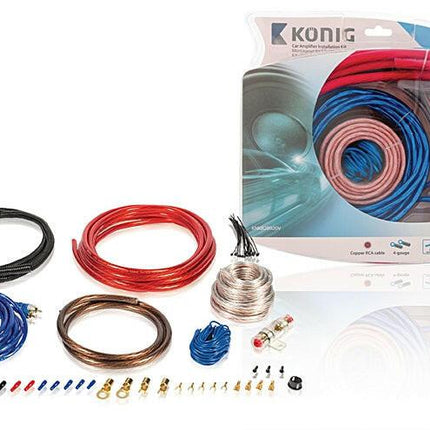 Kit Som Automóvel Tuning - 1200W-Apoio tacnicobricol-Konig-Music Stage