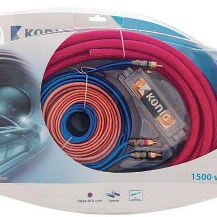 Kit Som Automóvel Tuning - 1500W-Apoio tacnicobricol-Konig-Music Stage