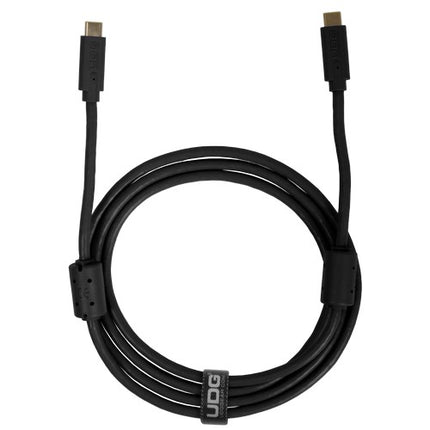 Udg Gear U99001BL - Ultimate Audio Cable Usb 3.2 C-c Preto Straight 1,5M