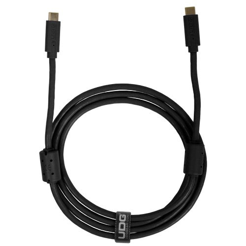 Udg Gear U99001BL - Ultimate Audio Cable Usb 3.2 C-c Preto Straight 1,5M
