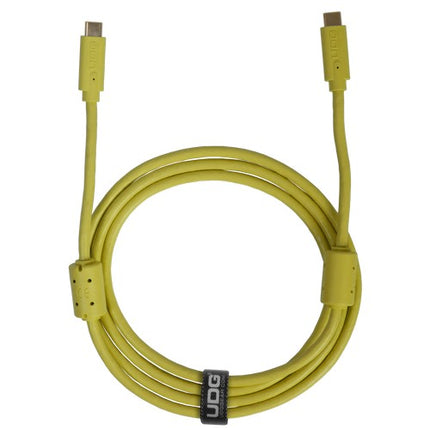 Udg Gear U99001YL - Ultimate Audio Cable Usb 3.2 C-c Yellow Straight 1,5M