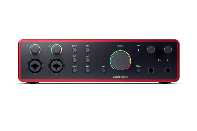 Focusrite SCARLETT 16I16 4TH GEN-Piano digital-FOCUSRITE-Music Stage