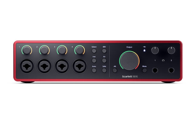 Focusrite SCARLETT 18I16 4TH GEN-Piano digital-FOCUSRITE-Music Stage