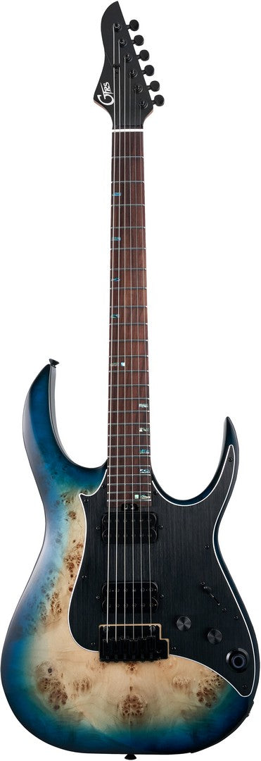 Mooer GTRS M810 BLUE BURST-Guitarra elétrica de corpo maciço-MOOER-Music Stage