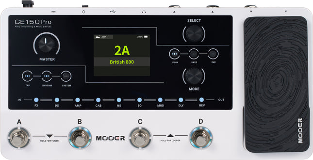 Mooer GE150 PRO-Guitarra elétrica de corpo maciço-MOOER-Music Stage