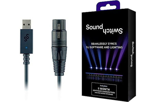 SoundSwitch DMX Micro Interface-DMX, USB, XLR-Soundswitch-Music Stage