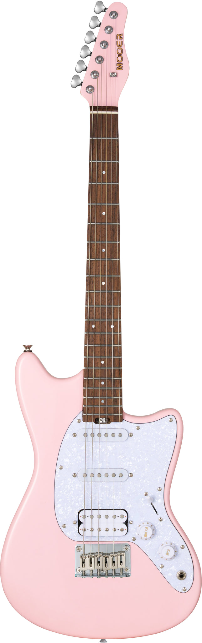 Mooer MLT10 CANDY PINK-Guitarra electrica cuerpo macizo-MOOER-Music Stage