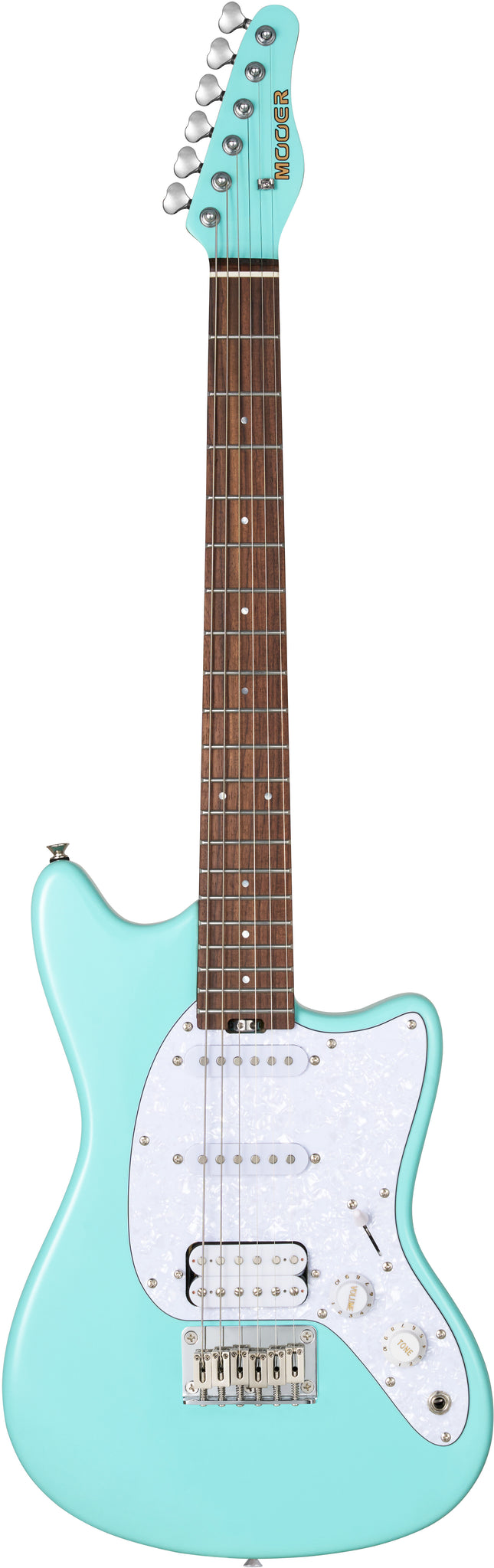 Mooer MLT10 CANDY BLUE-Guitarra electrica cuerpo macizo-MOOER-Music Stage