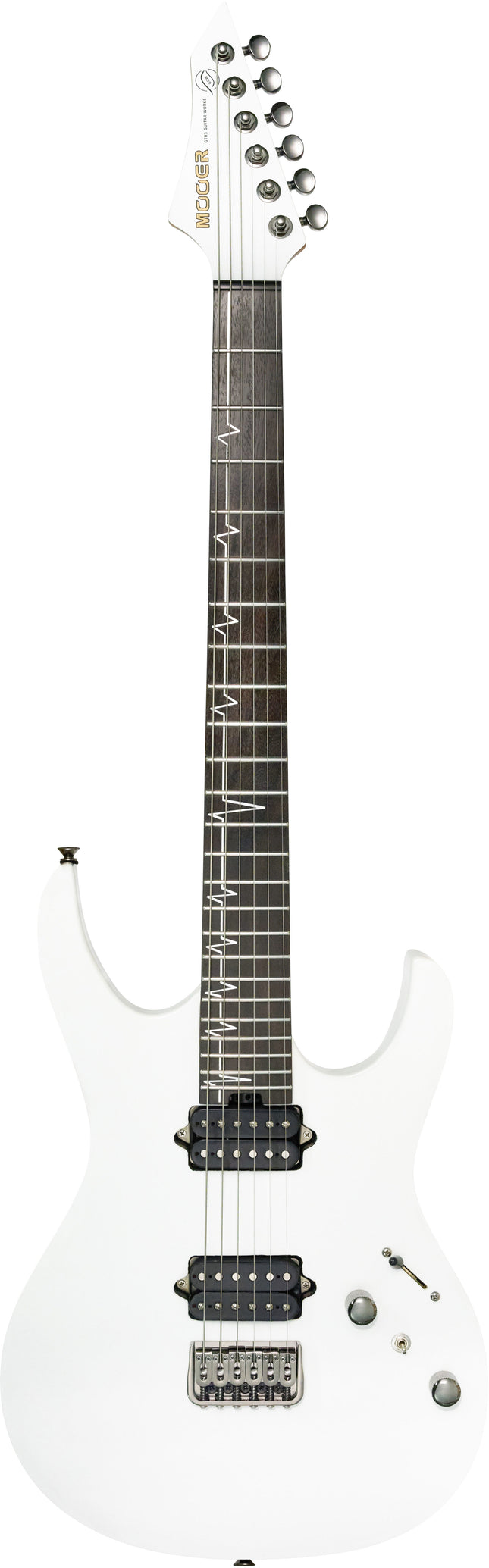 Mooer MMT100 PEARL WHITE-Guitarra electrica cuerpo macizo-MOOER-Music Stage