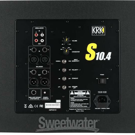 Krk S10.4-Monitor de Estúdio-KRK-Music Stage