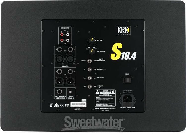 Krk S10.4-Monitor de Estúdio-KRK-Music Stage