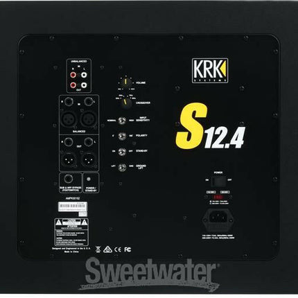 Krk S12.4-Monitor de Estúdio-KRK-Music Stage