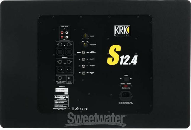 Krk S12.4-Monitor de Estúdio-KRK-Music Stage