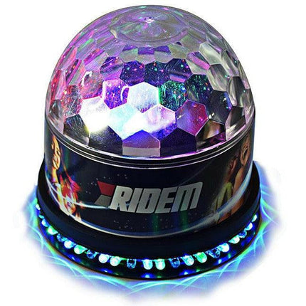 Projector Efeitos LED RGB 3x1W + 48 Led 5mm-Som e luz-Karma-Music Stage