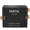 Conversor Audio Analógico(RCA) > Audio Digital(Coaxial/Tosl)