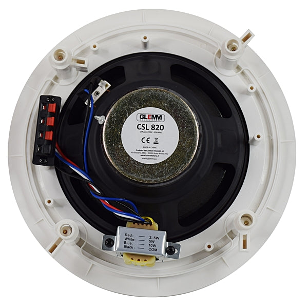 Coluna Tecto 100V 8" 20W-Som e luz-Glemm-Music Stage