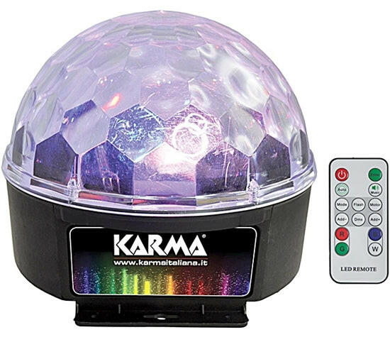Bola de Efeitos LED 6x3W RGBWAP-Som e luz-Karma-Music Stage
