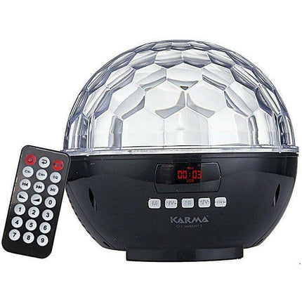Bola de Efeitos LED 6x1W RGBWA USB/SD/MP3/BAT-Som e luz-Karma-Music Stage