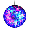 Bola de Efeitos 3D Estrelas 30cm