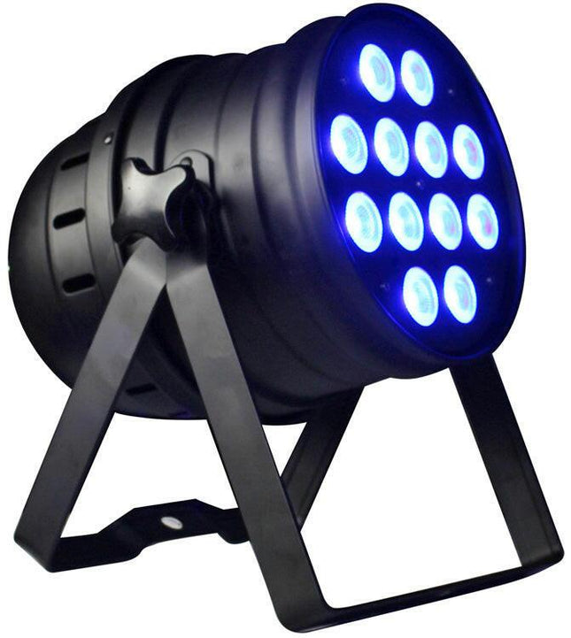 Projector Efeitos LED PAR64 12x 10W RGBW DMX-Som e luz-Karma-Music Stage