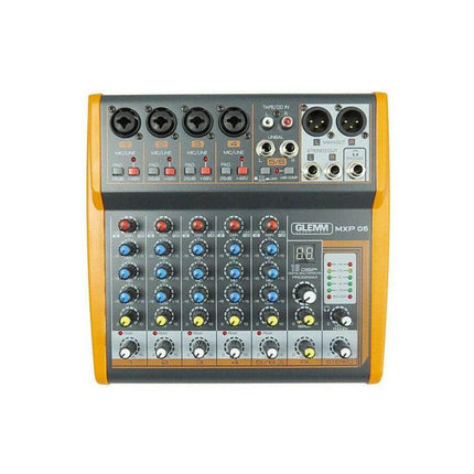 Mesa Mistura 6 Canais USB/MP3-Som e luz-Glemm-Music Stage