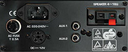 Amplificador Audio 25W (DC12V / AC220V)-Som e luz-Karma-Music Stage