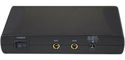 Microfone Mão s/ Fios+Cabeça+Emissor+Receptor VHF 175/197MHz-Som e luz-Karma-Music Stage