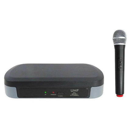 Microfone Mão s/ Fios + Receptor UHF 740-790MHz-Som e luz-Karma-Music Stage