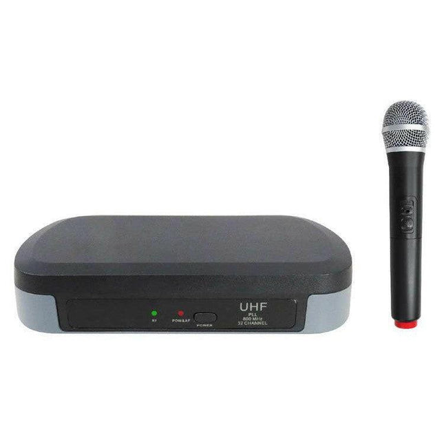Microfone Mão s/ Fios + Receptor UHF 740-790MHz-Som e luz-Karma-Music Stage