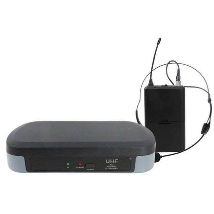 Microfone Headset - Cabeça s/ Fios + Receptor UHF 740-790MHz-Som e luz-Karma-Music Stage