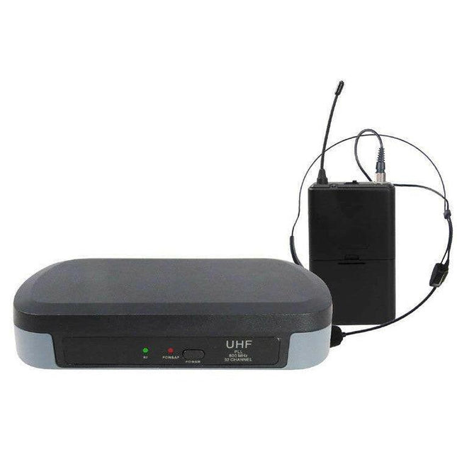 Microfone Headset - Cabeça s/ Fios + Receptor UHF 740-790MHz-Som e luz-Karma-Music Stage