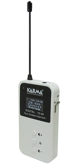 Intercomunicador UHF - 100 Canais / 50mt-Vigilancia e Seguranca-Karma-Music Stage