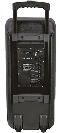 Coluna Portátil 10" USB/MP3/BT/LED/BAT/VHF-Som e luz-Karma-Music Stage
