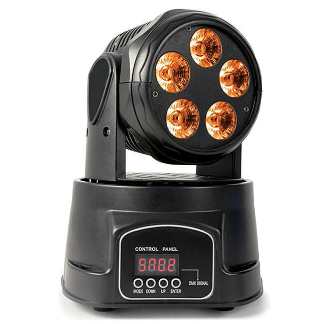 Robot LED Moving Head RGBWA 5x12W DMX-Som e luz-Karma-Music Stage
