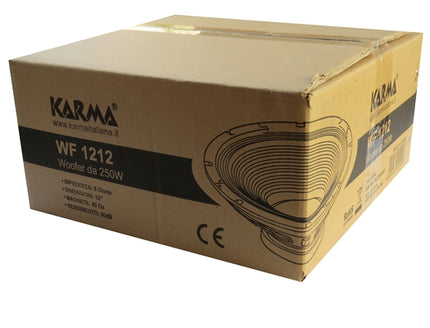 Woofer 12" 250W 8ohm (30cm)-Som e luz-Karma-Music Stage