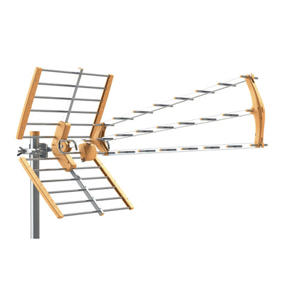 Antena TV Exterior UHF 18dB LTE