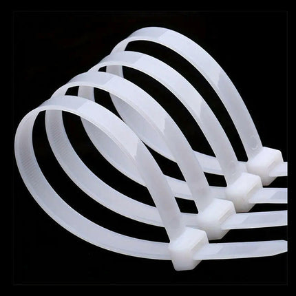 Abraçadeiras Nylon 3,6x200mm - Transparentes (100 unid)-Apoio tacnicobricol-SMI-Music Stage