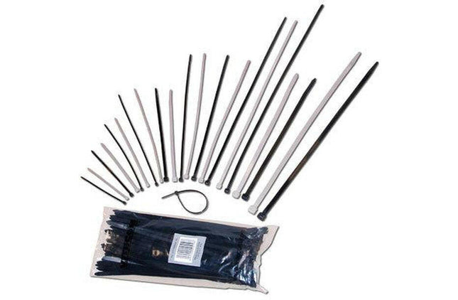 Abraçadeiras Nylon 4,8x250mm - Pretas (100 unid)-Apoio tacnicobricol-SMI-Music Stage