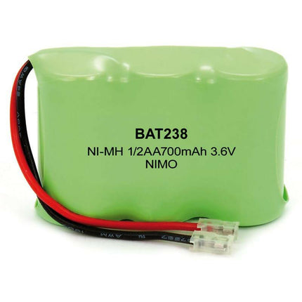 Acumulador 3,6V 700mAh 3x1/2AA NI-MH-Energia-Nimo-Music Stage