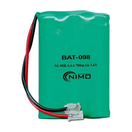 Acumulador 3,6V 700mAh 3xAAA NI-Mh-Energia-Nimo-Music Stage