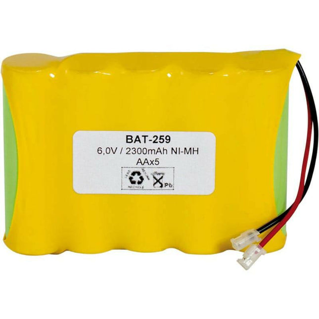 Acumulador 6V 2500mA Ni-Mh (5x AA)-Energia-Nimo-Music Stage