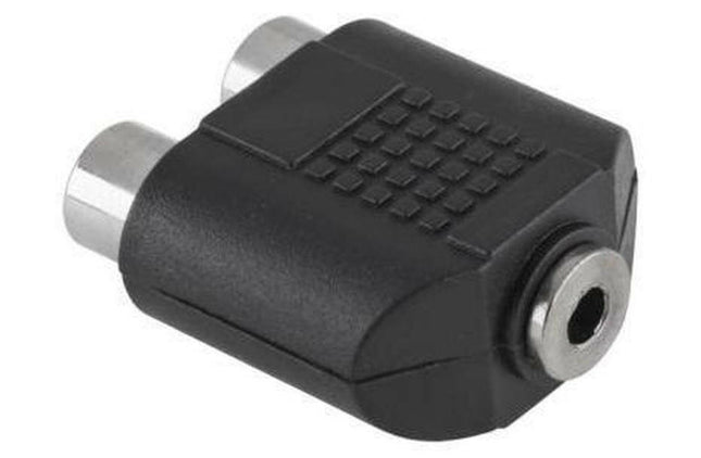 Adaptador 2x RCA Femea - Jack 3,5mm Femea-Adaptador-Music Stage-Music Stage